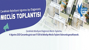 MECLİS TOPLANTISI BUGÜN
