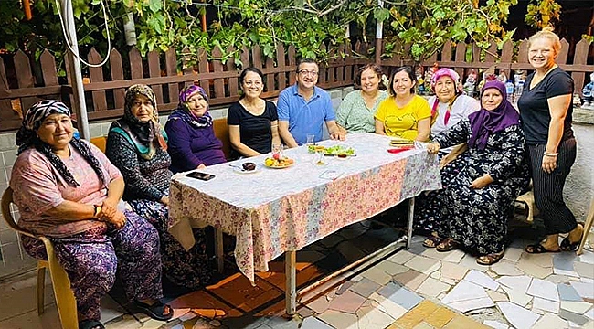 ÖZ ÇİFTİ MAHALLE ZİYARETLERİNDE 