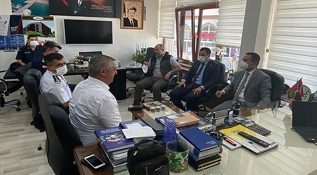 VALİ AKTAŞ, GEYİKLİ BELEDİYESİNİ ZİYARET ETTİ