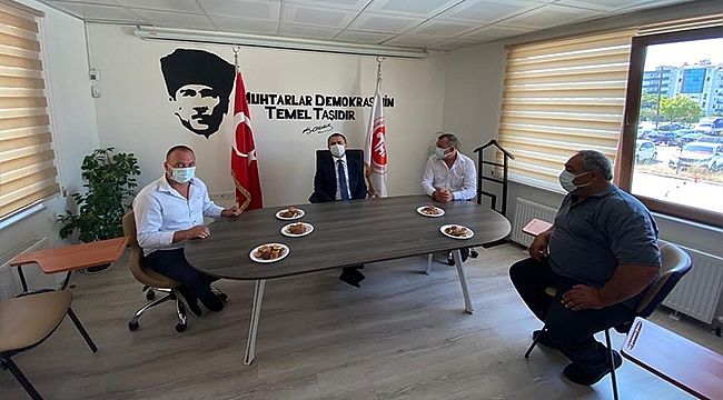 VALİ AKTAŞ MUHTARLIK ZİYARETLERİNE DEVAM EDİYOR