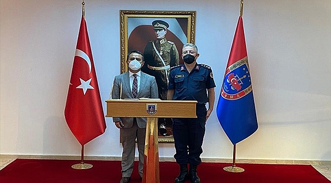 VALİ AKTAŞ'TAN J. ALBAY TOLGA YAĞAN'A HAYIRLI OLSUN ZİYARETİ