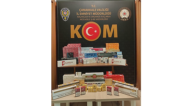 1002 PAKET SİGARAYA EL KONULDU!