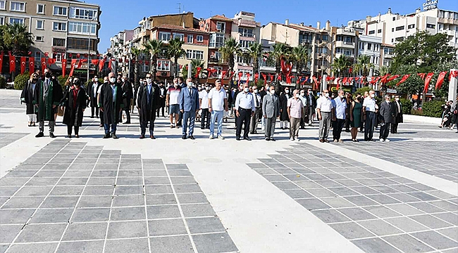 ATATÜRK'ÜN ÇANAKKALE'YE GELİŞİ TÖRENLE KUTLANDI
