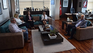 BAŞKAN GÖKHAN ÇAĞDAŞ EĞİTİM KOOPERATİFİNİ AĞIRLADI