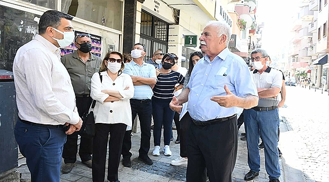 BAŞKAN GÖKHAN YAYALAŞTIRMA PROJESİ ÇALIŞMALARINI İNCELEDİ