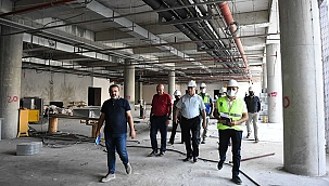 BAŞKAN GÖKHAN, YEŞİL YEREL YÖNETİM VE KÜLTÜR MERKEZİ'NDE İNCELEMELERDE BULUNDU