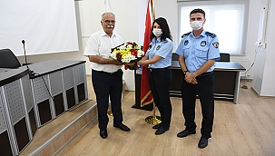 BAŞKAN GÖKHAN ZABITA HAFTASINI KUTLADI