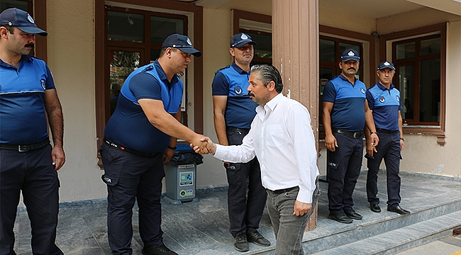 BAYRAMİÇ BELEDİYESİ, ZABITA HAFTASINI KUTLADI