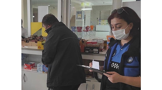 BİGA'DA OKUL KANTİNLERİ DENETLENDİ