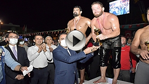 BİGA KURTULUŞ GÜREŞLERİNDE BAŞPEHLİVAN İSMAİL BALABAN OLDU