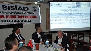 BİSİAD BAŞKANI İSMAİL ÖZER, GÜVEN TAZELEDİ