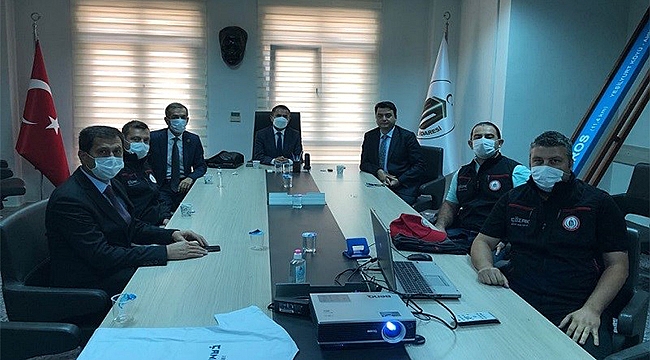 ÇANAKKALE İL ÖZEL İDARESİ ARAMA KURTARMA EKİBİ GÖREVE BAŞLADI