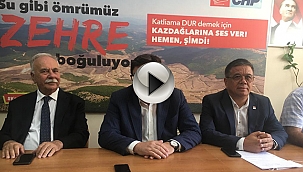 CHP'DEN EĞİTİM İÇİN 81 İLDE EŞZAMANLI BASIN AÇIKLAMASI