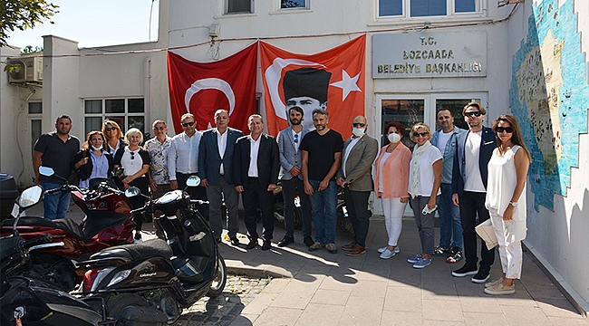 ÇTSO'DAN BOZCAADA BELEDİYESİ İLE BOZCAADA KAYMAKAMLIĞI'NA ZİYARET