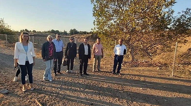 DÜMREK HAFRİYAT SAHASI İNCELENDİ