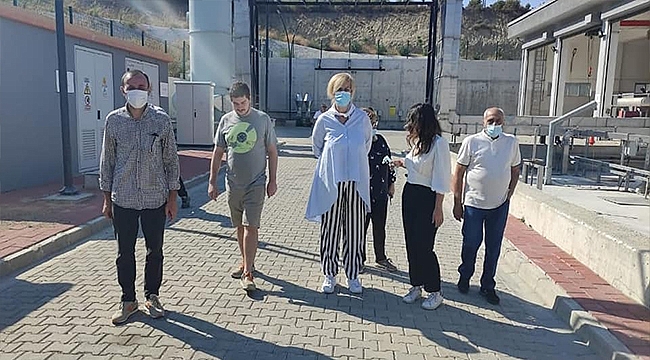 GÜRCİSTAN'DAN GELEN HEYET BİYOLOJİK ATIKSU ARITMA TESİSİ'NDE