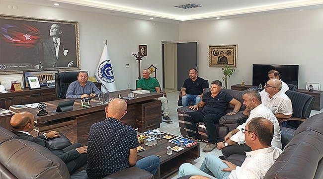 KAYMAKAM CAN'DAN BİGA TSO YÖNETİMİNE VEDA ZİYARETİ