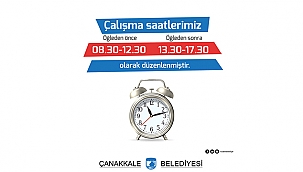 MESAİ SAATİ DEĞİŞİYOR