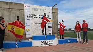 MİLLİ SPORCUMUZDAN BÜYÜK BAŞARI