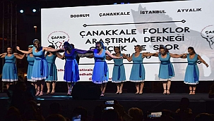 TROYA HALK OYUNLARI FESTİVALİ SON BULDU