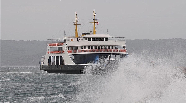 TÜM FERİBOT SEFERLERİ İPTAL EDİLDİ!