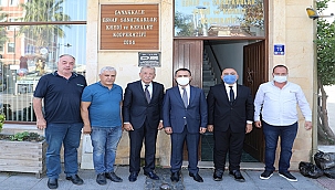 VALİ AKTAŞ, ESNAF SANATKARLAR KREDİ VE KEFALET KOOPERATİFİNİ ZİYARET ETTİ