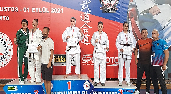 WUSHU BUDOKAİDO TÜRKİYE ŞAMPİYONASINDA ÇANAKKALE BAŞARISI