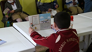 BARBAROS HAYRETTİN PAŞA ÖĞRENCİLERİNDEN KÜTÜPHANEYE ZİYARET