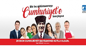 BAŞKAN GÖKHAN'IN 29 EKİM CUMHURİYET BAYRAMI KUTLAMA MESAJI