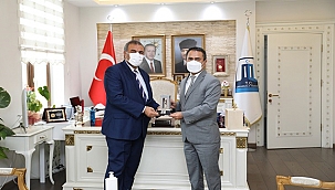 İL SAĞLIK ESKİ MÜDÜRÜ DR. ALİ TAŞÇI'DAN VALİ AKTAŞ'A VEDA ZİYARETİ