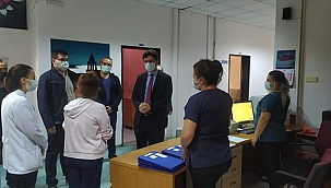 İL SAĞLIK MÜDÜRÜ BAŞTÜRK PERSONELLERLE BULUŞTU