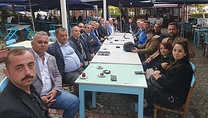 İYİ PARTİ TEŞKİLATI BOZCADA'DA BİR ARAYA GELDİ