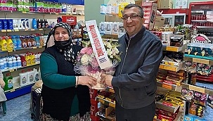 MAHALLE ZİYARETLERİNDE BAŞKAN ÖZ'E SÜRPRİZ KARŞILAMA