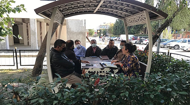 MUHTARLIK ZİYARETLERİ DEVAM EDİYOR