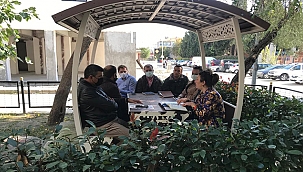 MUHTARLIK ZİYARETLERİ DEVAM EDİYOR