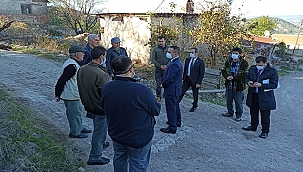 VALİ AKTAŞ KÖY ZİYARETLERİNİ SÜRDÜRÜYOR