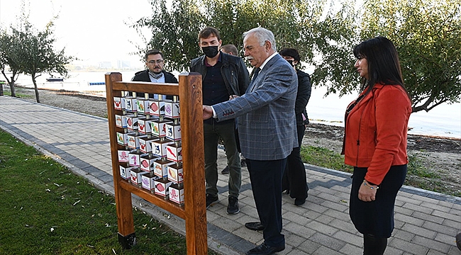 BAŞKAN GÖKHAN KARİNA DENİZ KÜLTÜRÜ MERKEZİNİ ZİYARET ETTİ