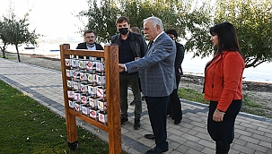 BAŞKAN GÖKHAN KARİNA DENİZ KÜLTÜRÜ MERKEZİNİ ZİYARET ETTİ