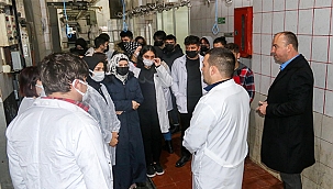 BİGA MYO ÖĞRENCİLERİ BİGA MEZBAHAYI İNCELEDİ