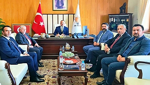 BİGA ZİRAAT ODASI YÖNETİM KURULU TBMM'DE