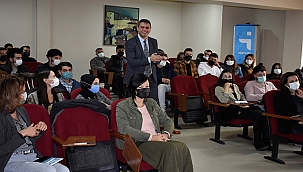 İŞKUR İL MÜDÜRÜ YAVUZ, MESLEKİ UYGULAMA DERSİNE KONUK OLDU