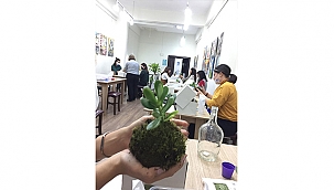 KOKEDAMA ATÖLYESİ GERÇEKLEŞTİRİLDİ