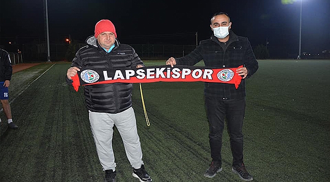 "LAPSEKİSPOR'A BAŞARILAR DİLİYORUZ"