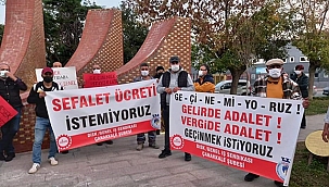 "SEFALET ÜCRETİ İSTEMİYORUZ!"