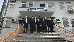 VALİ AKTAŞ LAPSEKİ'DE