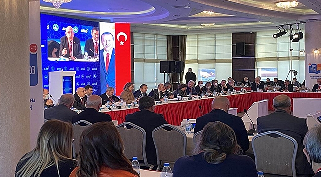 AFET VE ACİL DURUM TOPLANTISI ANKARA'DA GERÇEKLEŞTİ