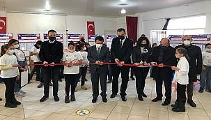 AKÇAPINAR ORTAOKULUNDA "TÜBİTAK 4006 BİLİM" FUARI AÇILDI