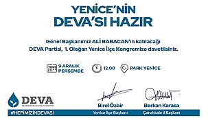 ALİ BABACAN ÇANAKKALE'YE GELİYOR