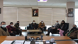 BAŞKAN ARSLAN'I ZİYARET ETTİLER