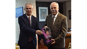 BAŞKAN GÖKHAN BARO BAŞKANI AYDIN'I AĞIRLADI